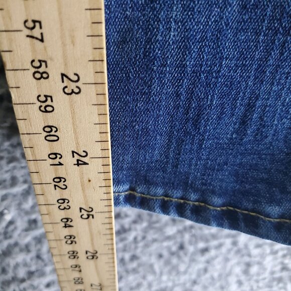 Levis Jeans Womens 29 Blue 711 Skinny Mid Rise Denim Stretch Classic Fit - Picture 7 of 11